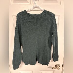 Kersh Olive Green Long Sleeve Sweater, Woman Size XLarge, Woman Sweater